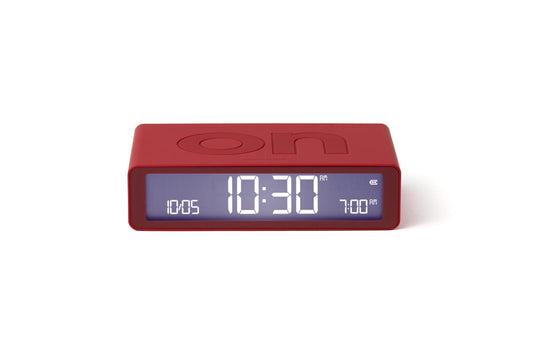LEXON - DESPERTADOR FLIP CLASSIC (RED)