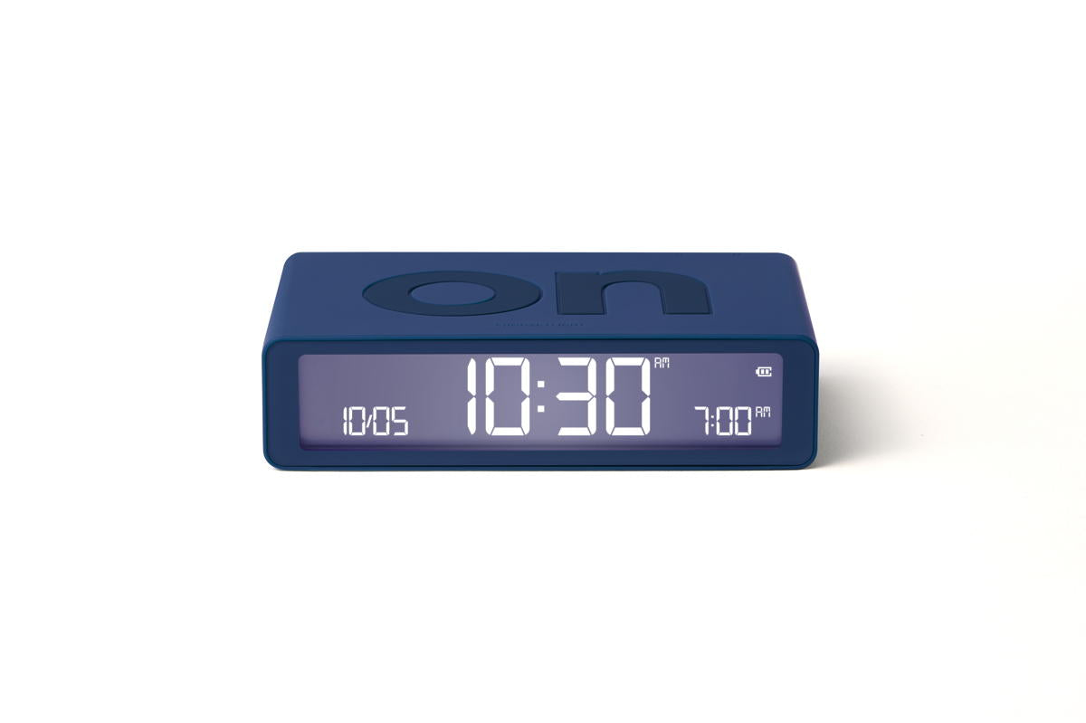 LEXON - DESPERTADOR FLIP CLASSIC (DARK BLUE)