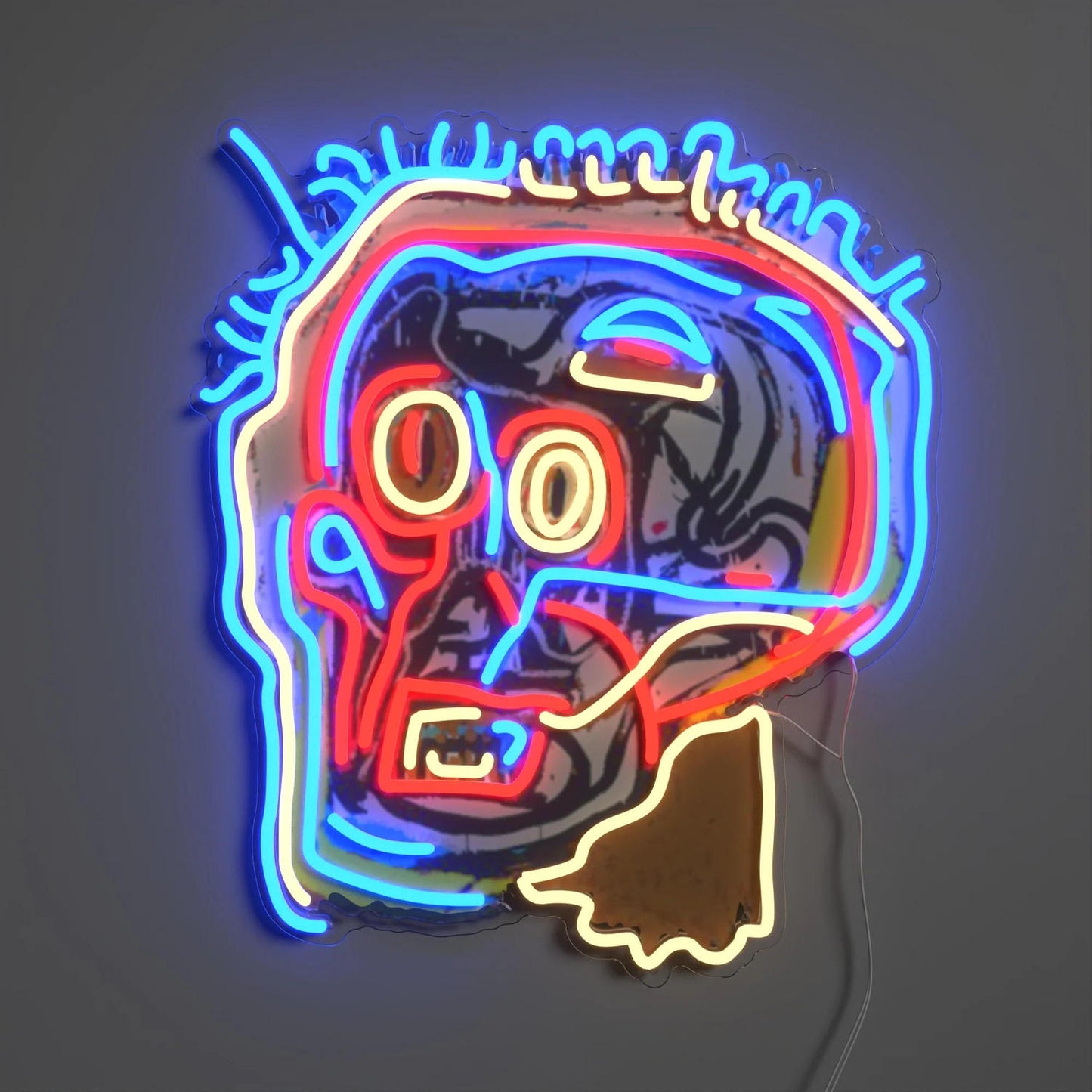 YELLOWPOP - JEAN BASQUIAT FACE