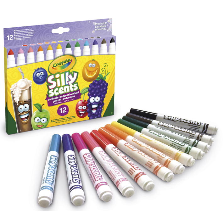 CRAYOLA - SILLYSCENTS 10X MARCADORES PONTA MAXI