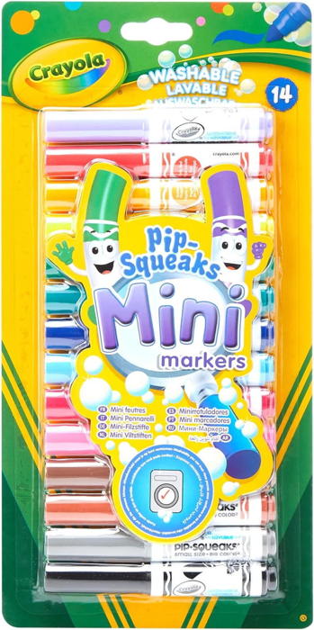 CRAYOLA - MINI MARCADORES LAVÁVEIS 14X