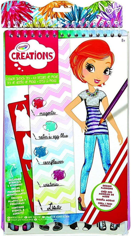 CRAYOLA - CREATIONS ALBUM MODA