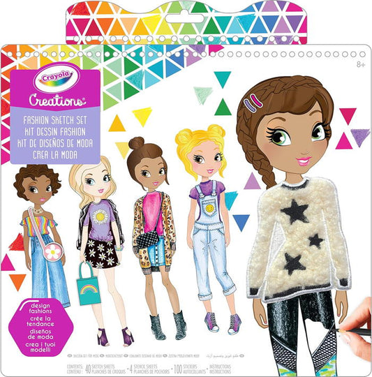 CRAYOLA - CREATIONS ALBUM I LOVE FASHION