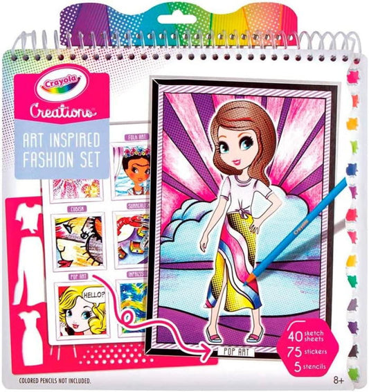 CRAYOLA - CREATIONS ALBUM ARTE E MODA