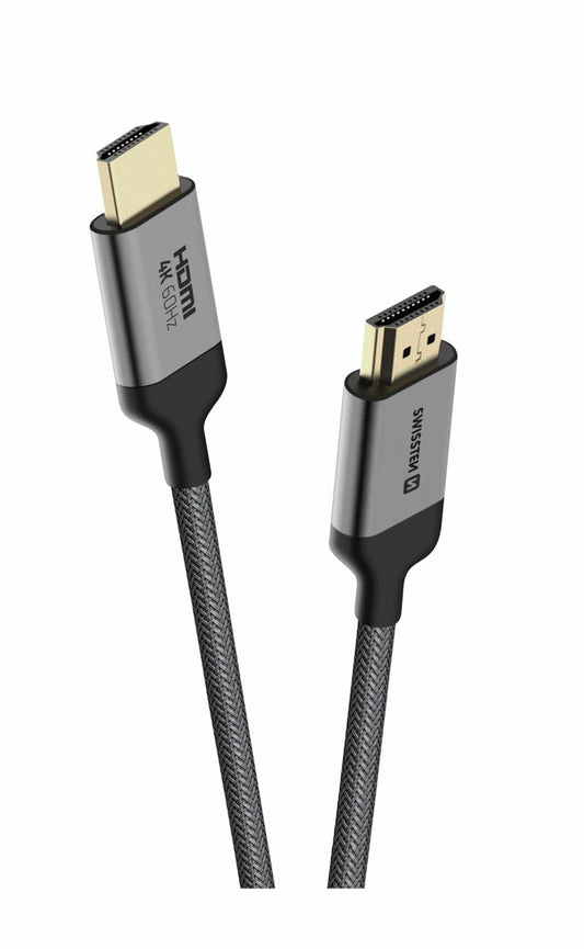 SWISSTEN - HDMI TO HDMI 4K CABLE (3M)