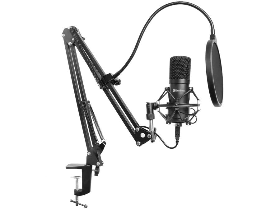 SANDBERG - STREAMER USB MICROPHONE KIT