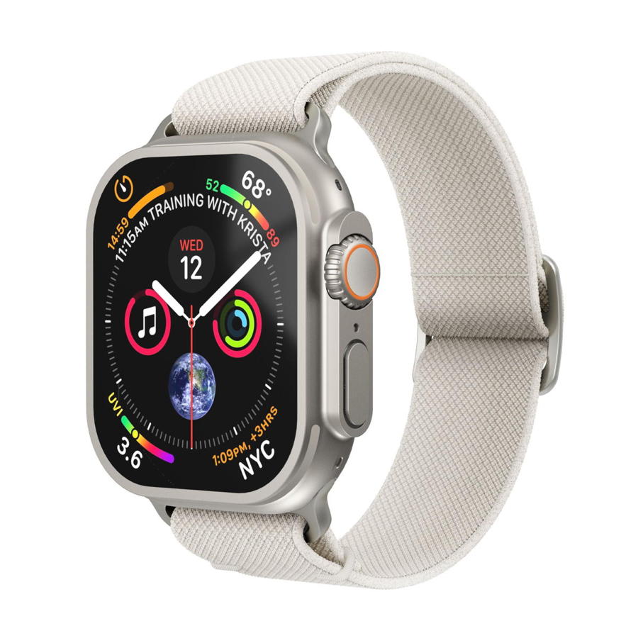 VONMAEHLEN - CLASSIC NYLON APPLE WATCH 40-42MM (CREAM)
