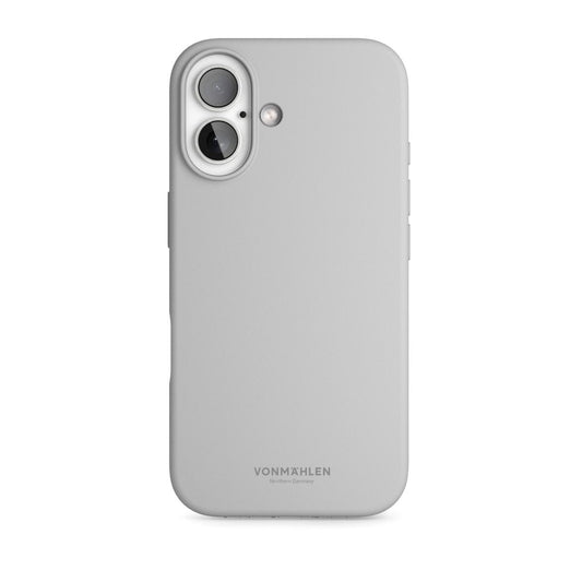 VONMAEHLEN - MAGSAFE SILICONE IPHONE 16 (LIGHT GRAY)