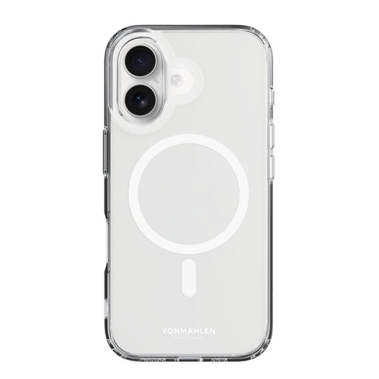 VONMAEHLEN - MAGSAFE TRANSPARENT IPHONE 16 (WHITE)