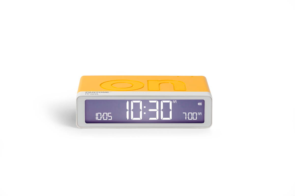 LEXON - DESPERTADOR FLIP CLASSIC (PANTONE MIMOSA)
