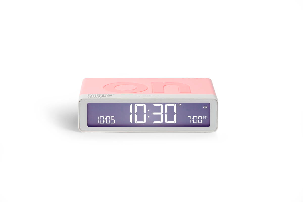 LEXON - DESPERTADOR FLIP CLASSIC (PANTONE ROSE QUARTZ)