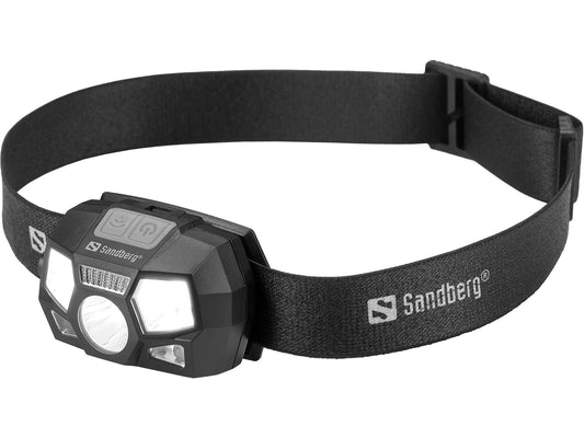 SANDBERG - LANTERNA DE CABEÇA HEADLAMP 5IN1