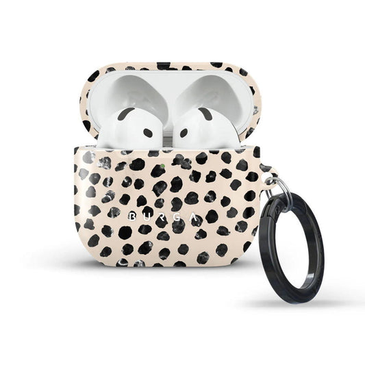 BURGA - BOLSA PARA AIRPODS 4 (ALMOND LATTE)