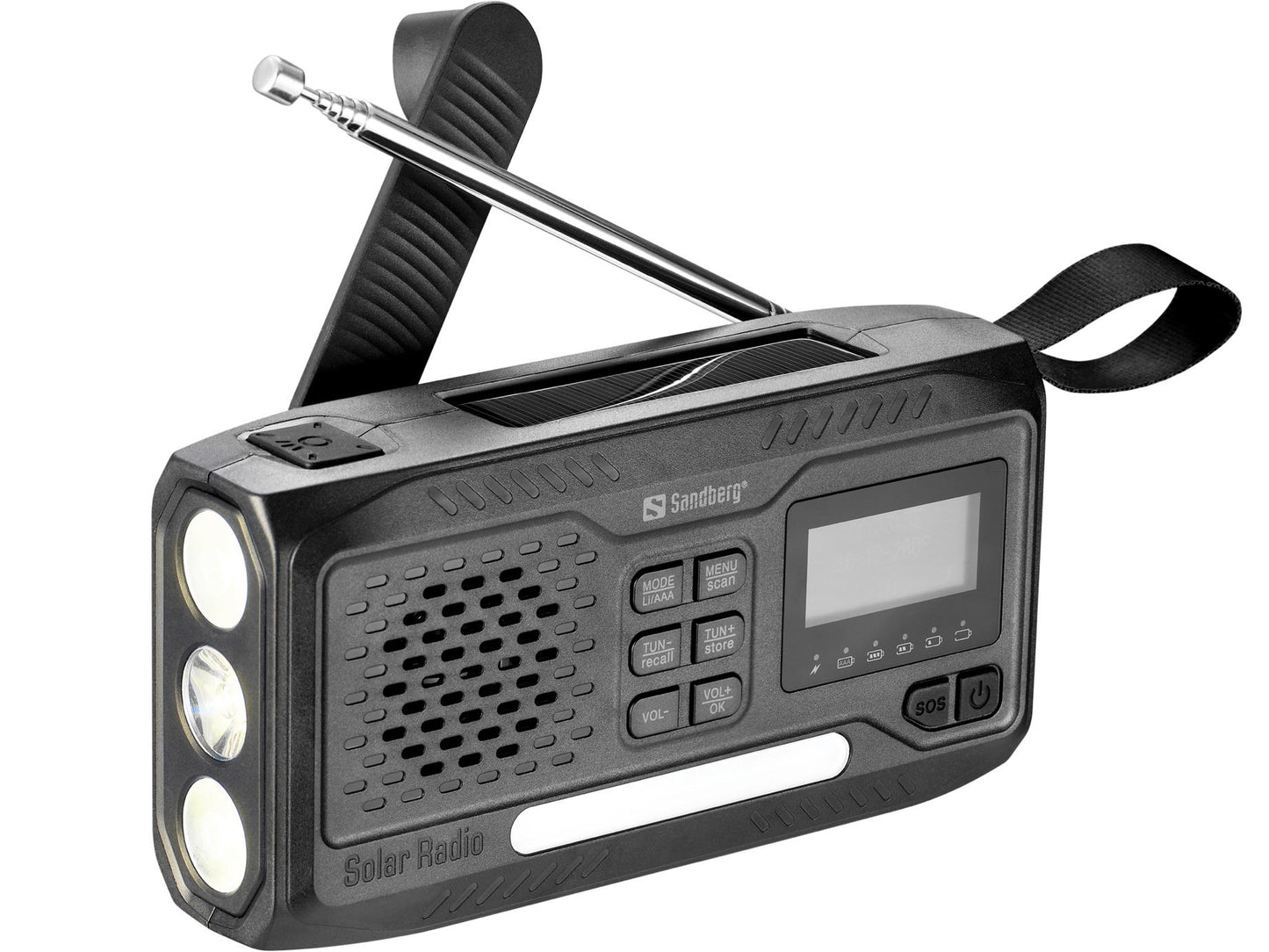 SANDBERG - RÁDIO SURVIVOR DAB ALL-IN-1 4500