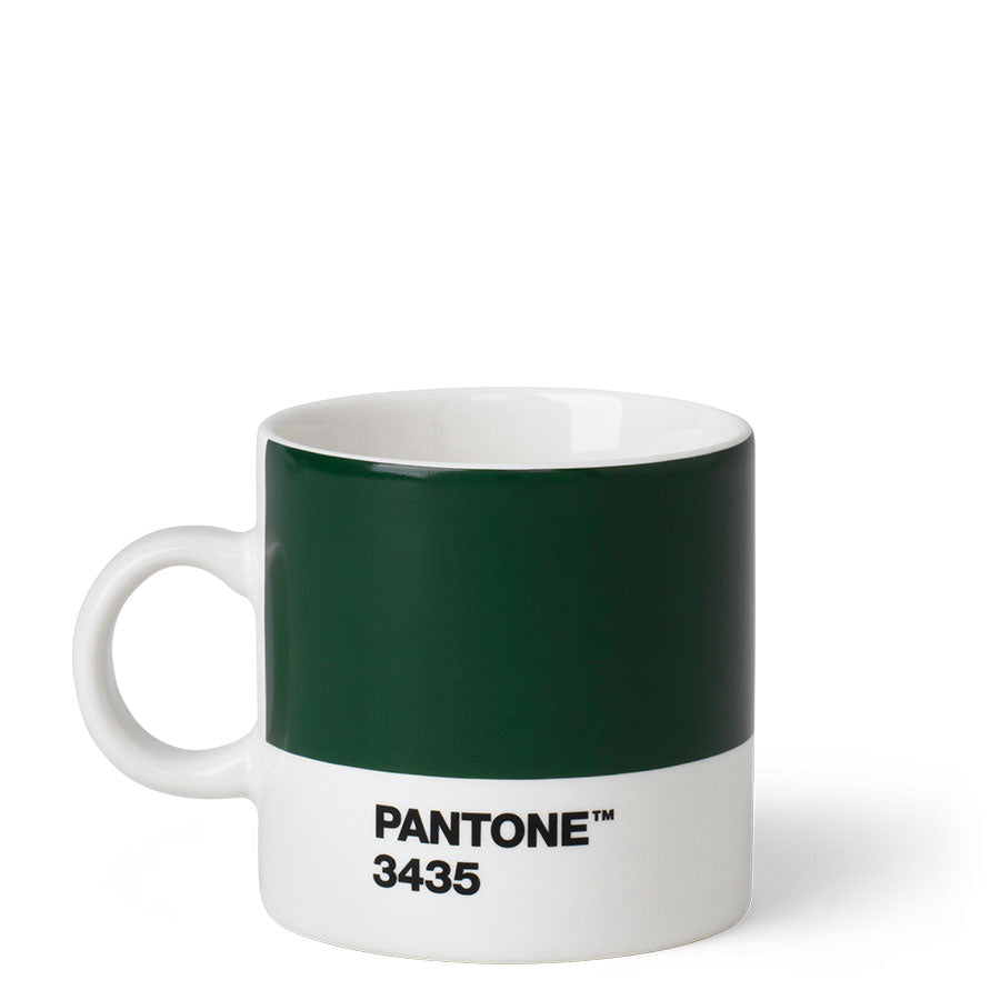 COPENHAGEN D - CHÁVENA EXPRESSO PANTONE (DARK GREEN 3435)
