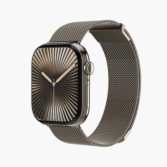 VONMAEHLEN - MILANESE LOOP 2 APPLE WATCH 44-49MM (D. SAND)