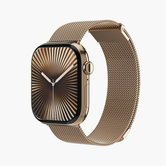 VONMAEHLEN - MILANESE LOOP 2 APPLE WATCH 44-49MM (SUN. GOLD)