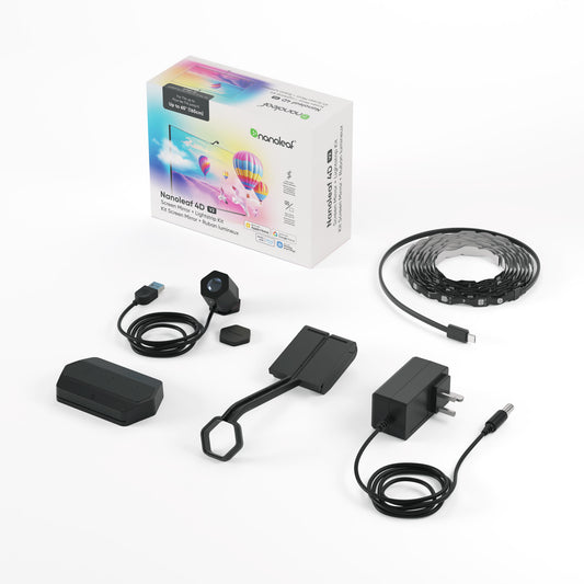 NANOLEAF - 4D SCREEN MIRROR + LIGHTSTRIPS 4.3M FOR TV 65"