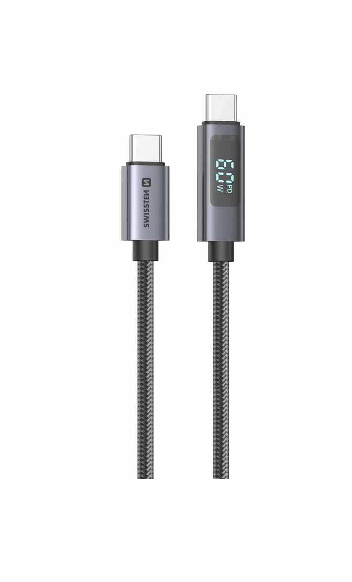 SWISSTEN - CABO LCD USB-C - USB-C 1.5M