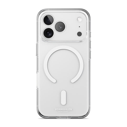 VONMAEHLEN - MAGSAFE TRANSPARENT IPHONE 17 PRO MAX (WHITE)