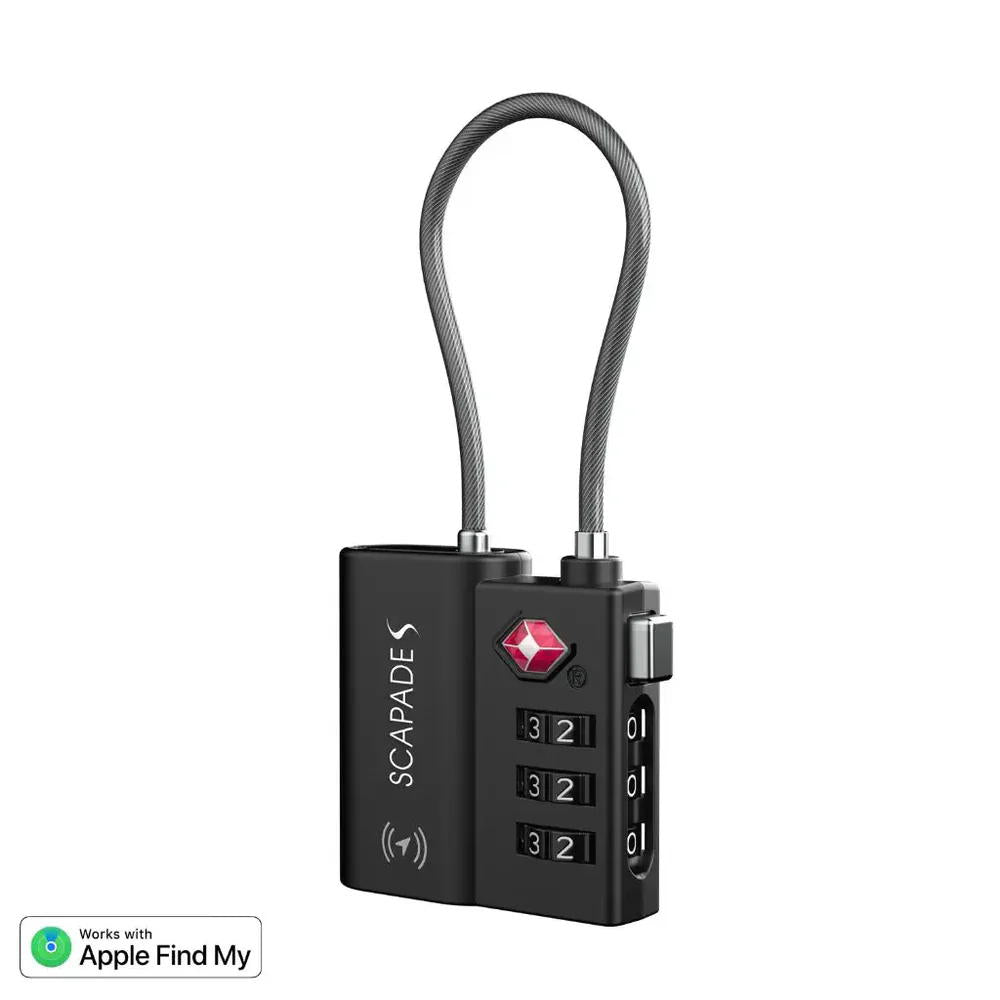 SCAPADE - CADEADO AIRLOCK TSA WITH APPLE FIND MY