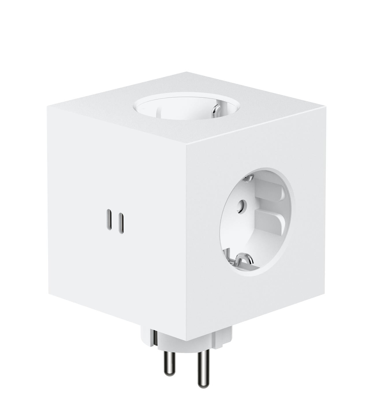 AVOLT - CARREGADOR AC SQUARE 2 (OPAL WHITE)