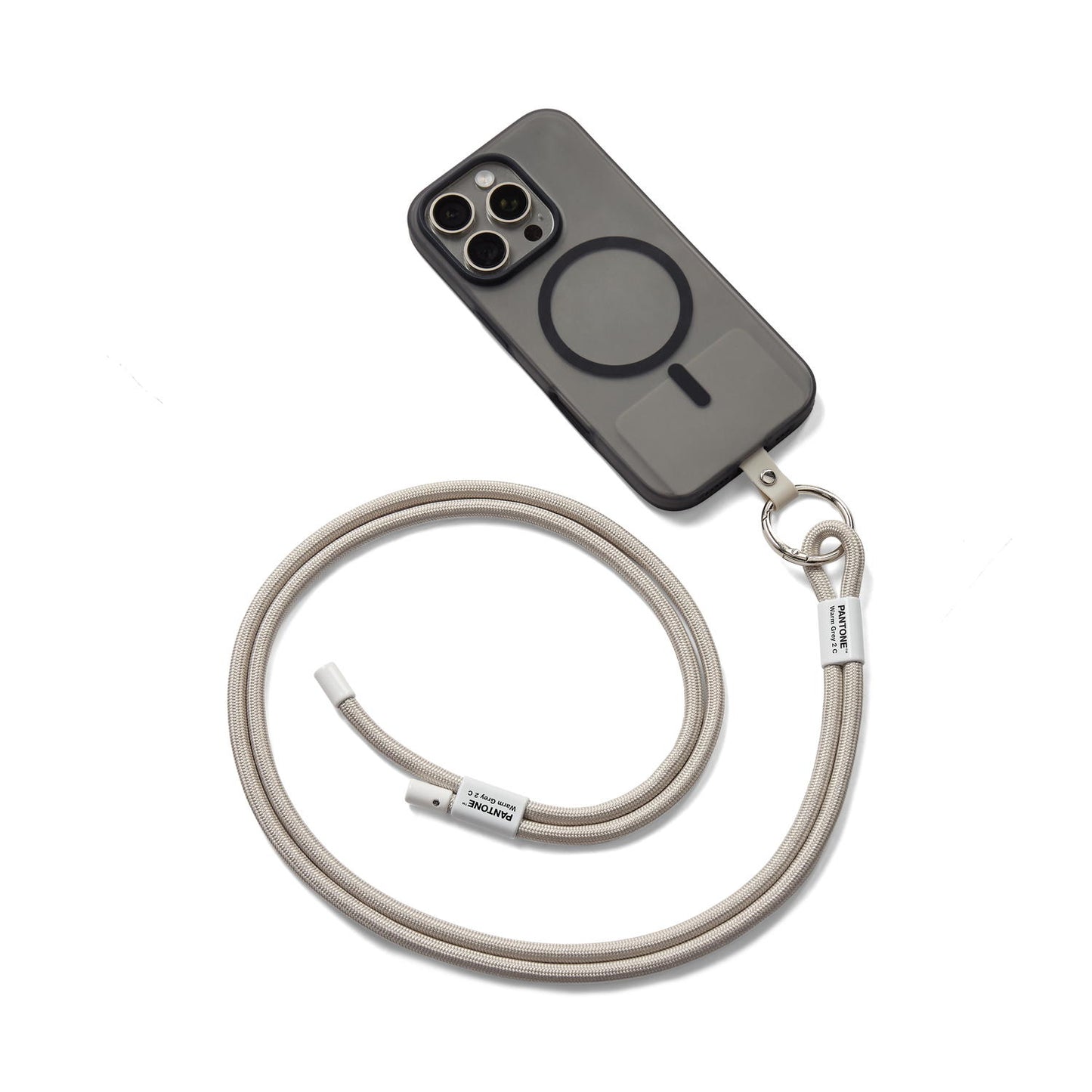 COPENHAGEN D - PHONE STRAP PANTONE (WARM GREY 002C)