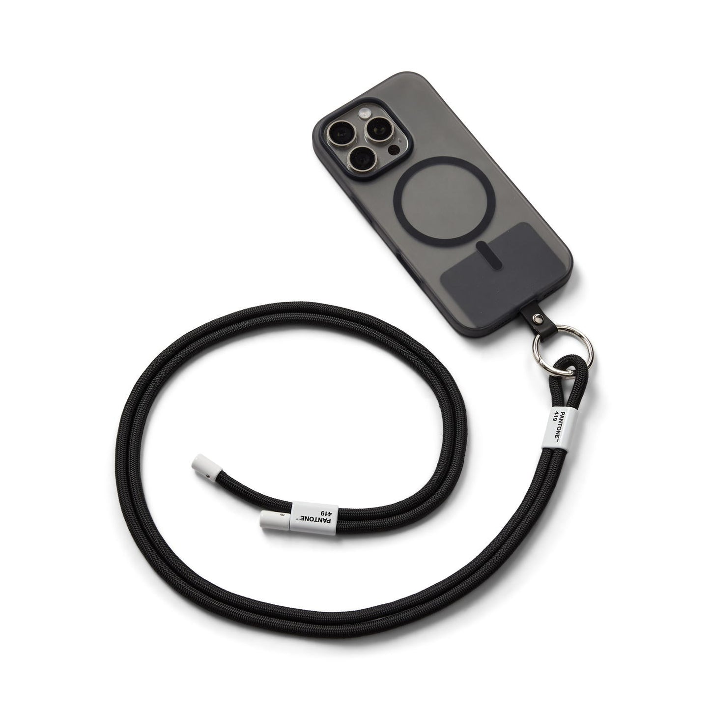 COPENHAGEN D - PHONE STRAP PANTONE (BLACK 419)