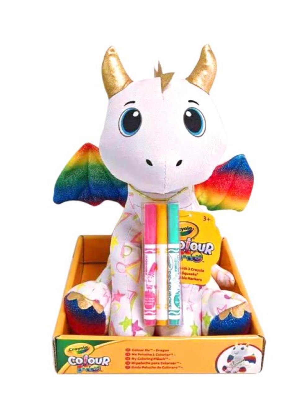 CRAYOLA - PINTA O TEU PELUCHE (DRAGÃO)