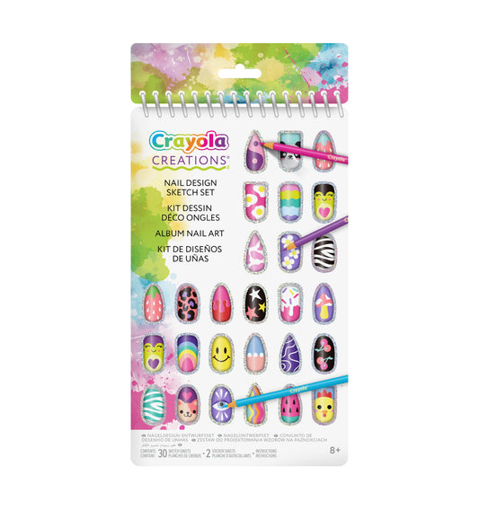 CRAYOLA - CREATIONS ALBUM NAIL ART