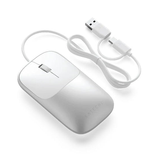 SATECHI - RATO SLIM LX WIRED MOUSE (SILVER)