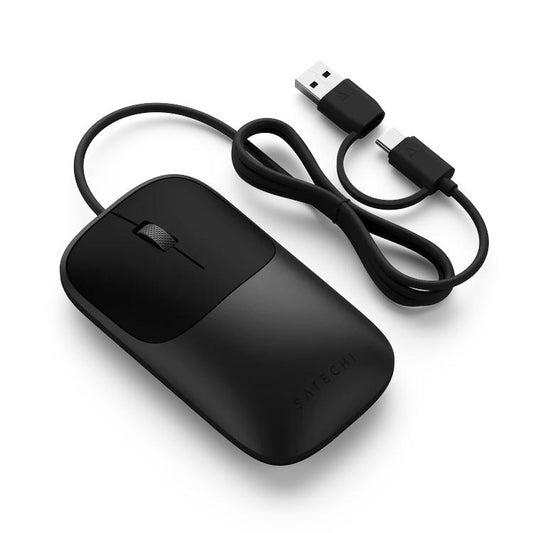 SATECHI - RATO SLIM LX WIRED MOUSE (SPACE BLACK)