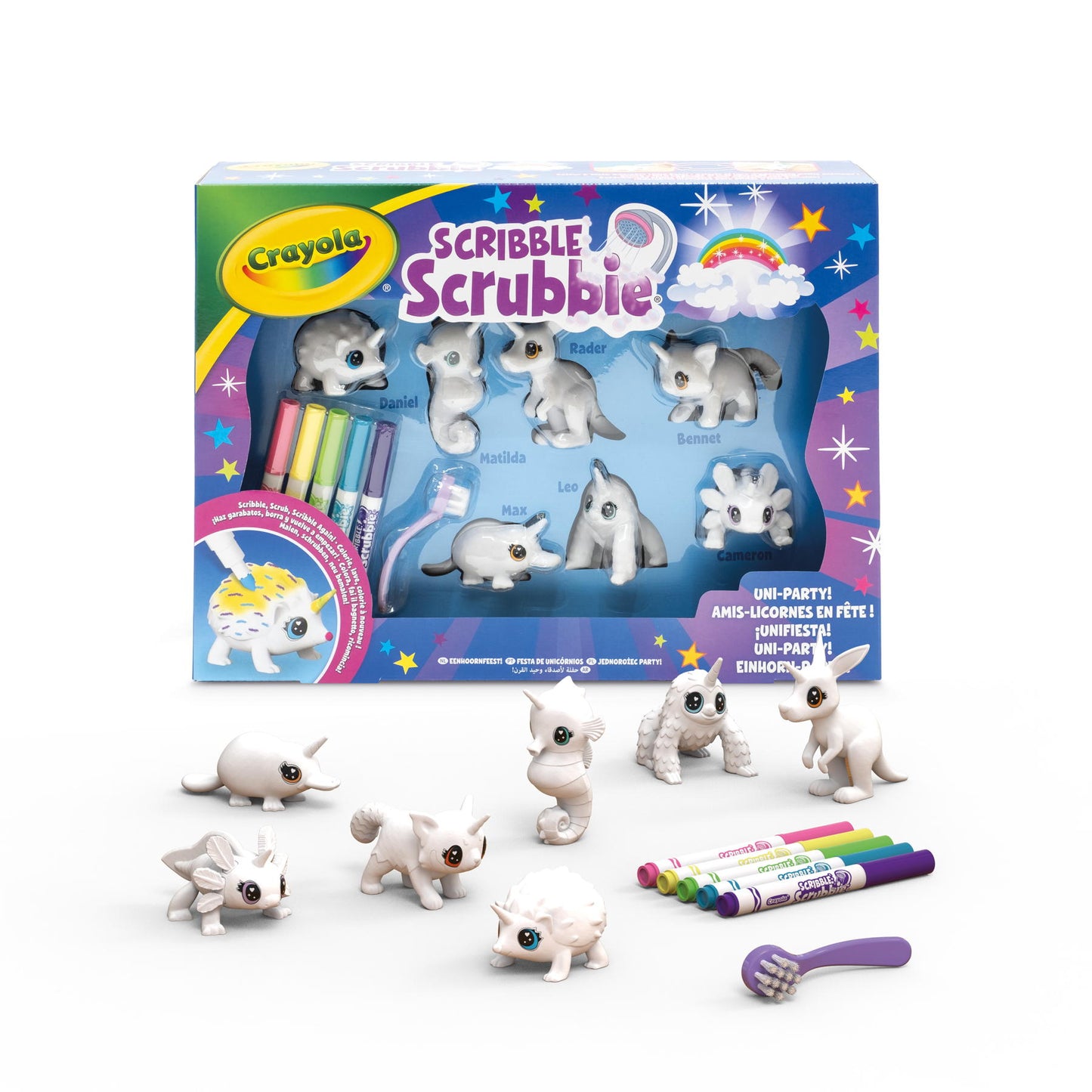CRAYOLA - WASHIMALS UNICÓRNIOS 7X