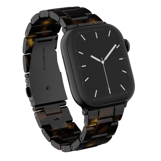 BURGA - ACETATE APPLE WATCH BLACK 42-44MM (BLACK)
