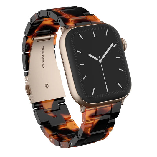 BURGA - ACETATE APPLE WATCH HONEY 38-40MM (ROSE GOLD)