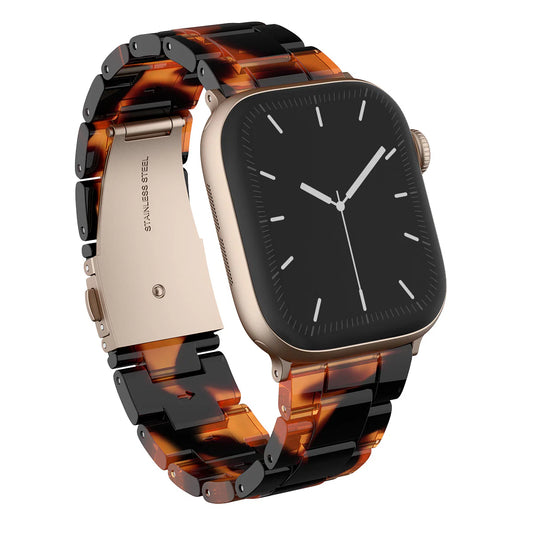 BURGA - ACETATE APPLE WATCH HONEY 42-44MM (ROSE GOLD)