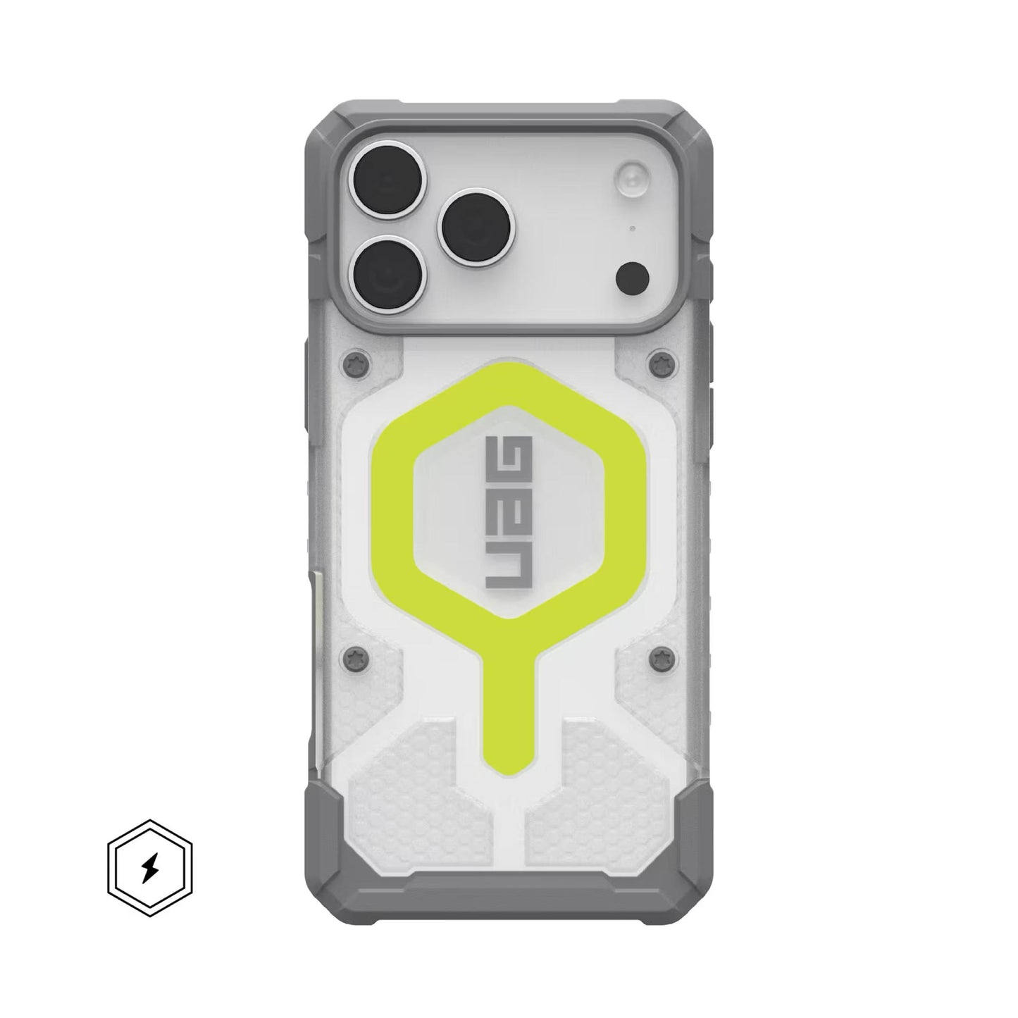 UAG - PATHFINDER CLEAR MAGSAFE IPHONE 17 PRO MAX (NEON)