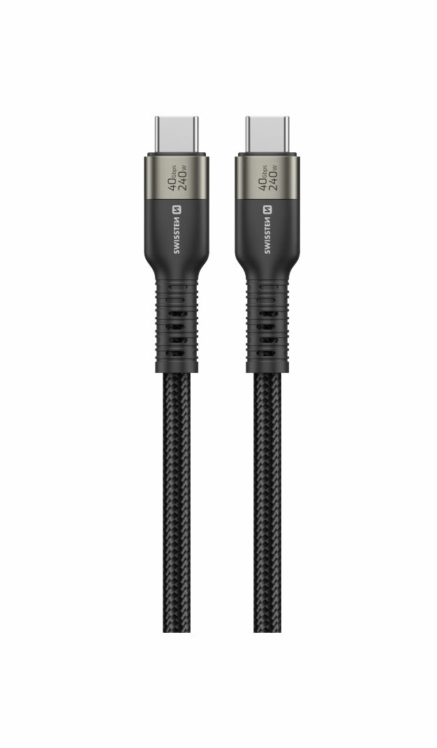 SWISSTEN - CABO USB-C - USB-C 240W/8K (1.5M)
