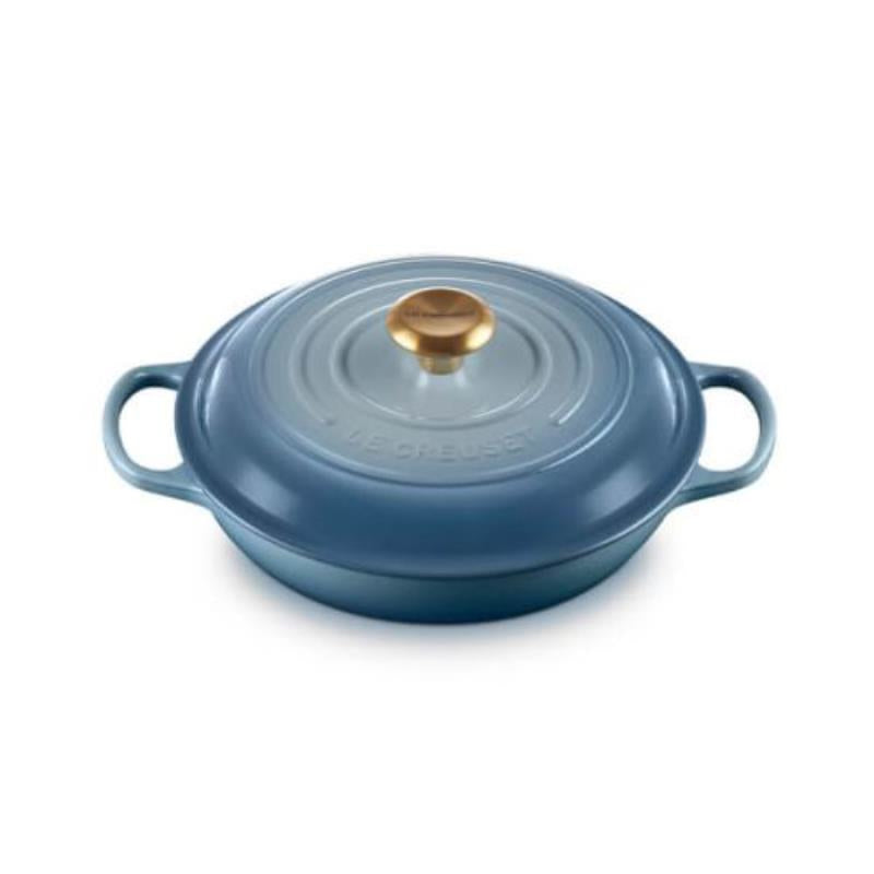 LE CREUSET - CAÇAROLA RASA SIGNATURE 26CM CHAMBRAY 21180264344441