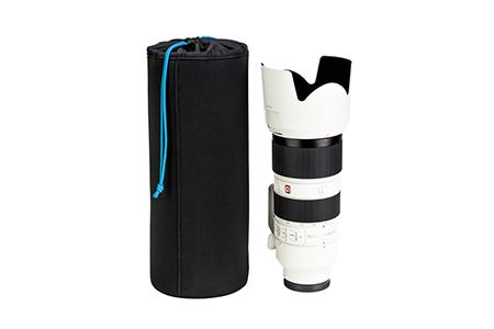TENBA TOOLS SOFT LENS POUCH BLACK (13X30X13)