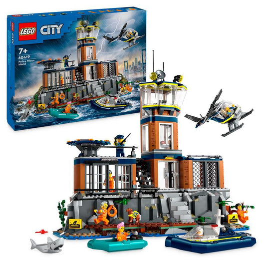LEGO 60419 ILHA DA PRISÃ£O DA POLÍCIA