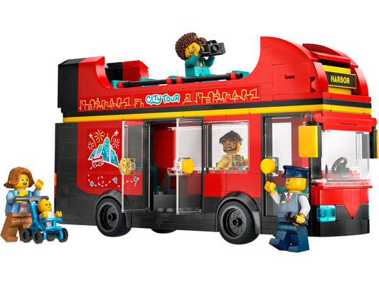 LEGO - AUTOCARRO TURÃ­STICO VERMELHO DE 2 PISOS 60407