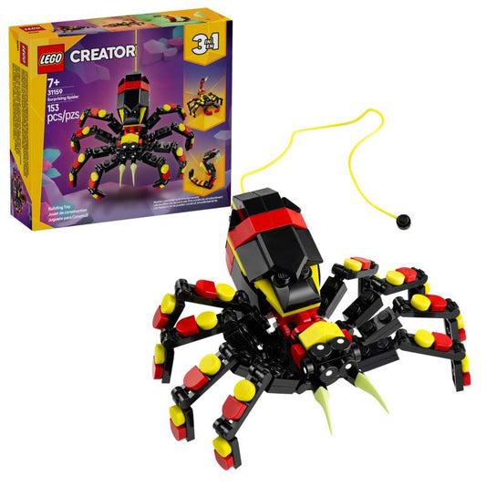LEGO ANIMAIS SELVAGENS: ARANHA SURPREENDENTE 31159