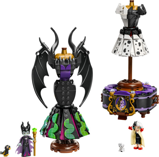 LEGO 43262 VESTIDOS DA MALÃ©VOLA E CRUELLA DE VIL