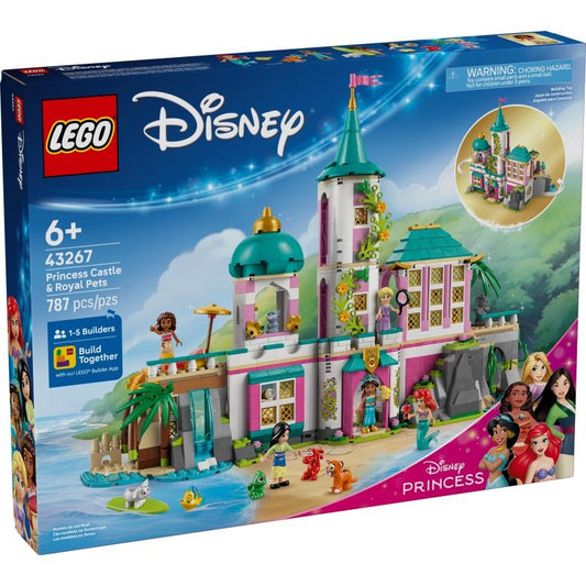 LEGO CASTELO DA PRINCESA & ANIMAIS DE ESTIMAÇÃO REAIS 43267