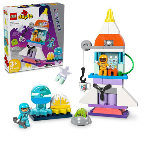 LEGO 10422 AVENTURA NO AUTOCARRO ESPACIAL 3EM1