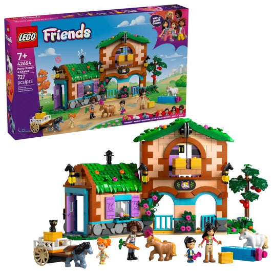 LEGO RANCHO E ESTÁBULO DE PAINEIS 42654