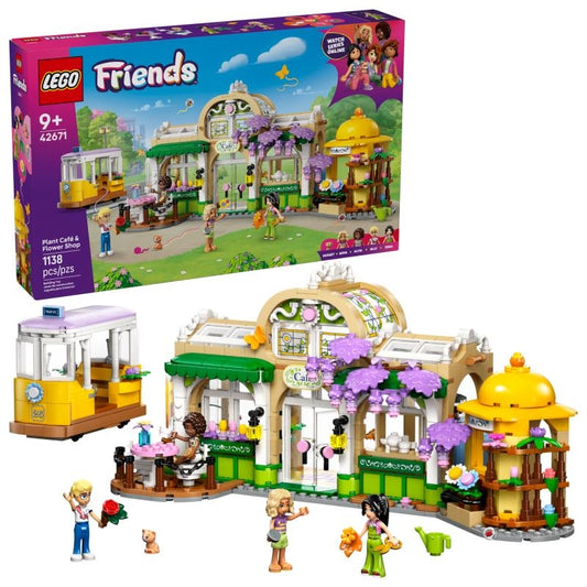 LEGO CAFÉ DAS PLANTAS E LOJA DE FLORES 42671