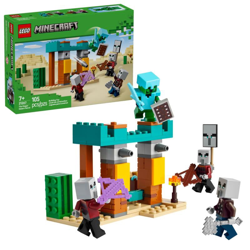 LEGO A PATRULHA DO DESERTO ILLAGER 21267