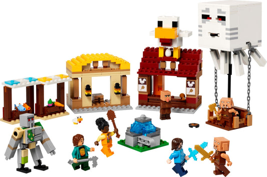 LEGO 21273 O ATAQUE DO BALÃ£O GHAST Ã  VILA